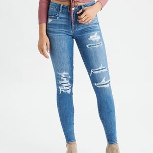 American Eagle High-Waisted Skinny Jeans